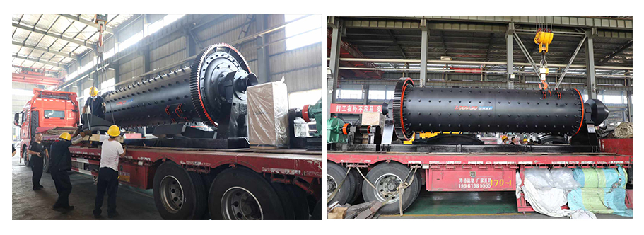 球磨機(jī)裝車發(fā)貨