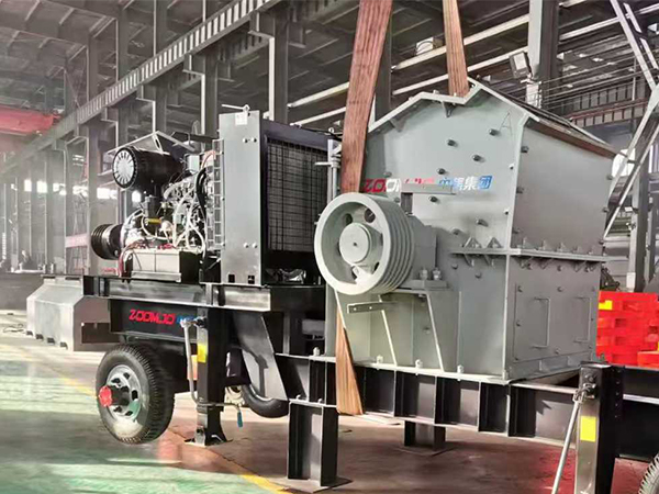 兩臺移動細碎機發(fā)往幾內亞